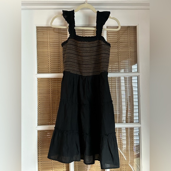 J. Crew Factory women’s Black Sleeveless Sundress size small new - Picture 2 of 8